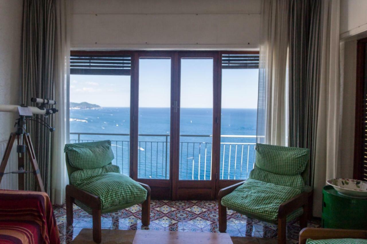 Apartamento Stunning View Relax Tra Mare E Cielo Villa Solari Exterior foto