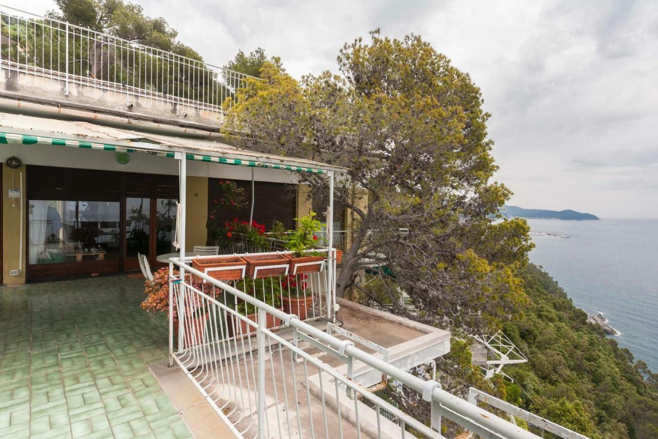 Apartamento Stunning View Relax Tra Mare E Cielo Villa Solari Exterior foto