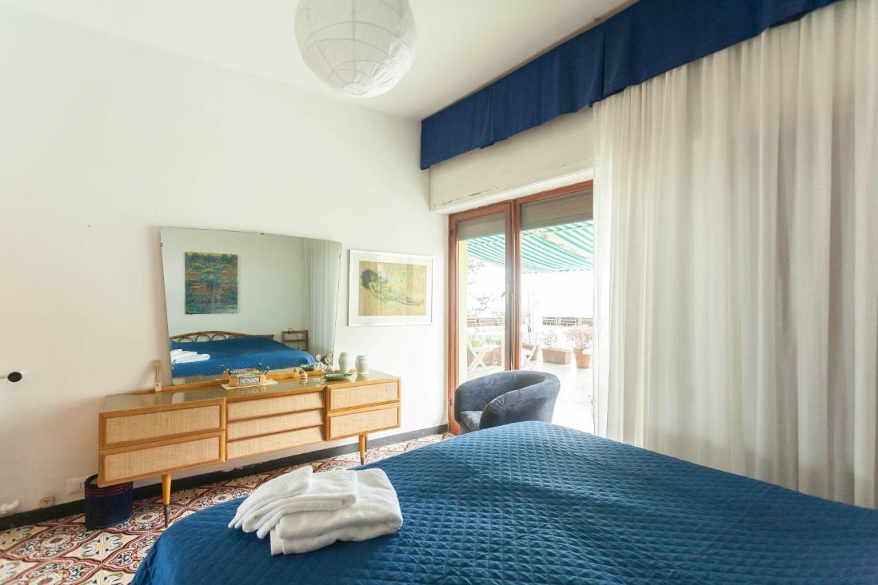 Apartamento Stunning View Relax Tra Mare E Cielo Villa Solari Exterior foto